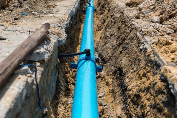 Water Main Installation in Danbury