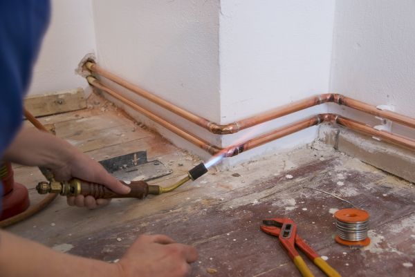Copper Pipe Repair in Danbury