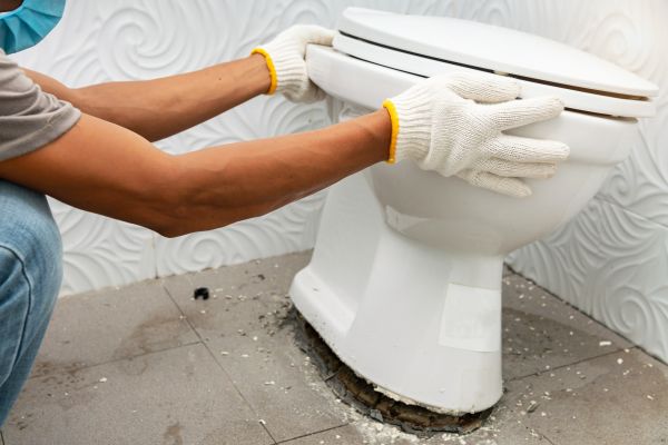 Cost of Toilet Removal in Danbury