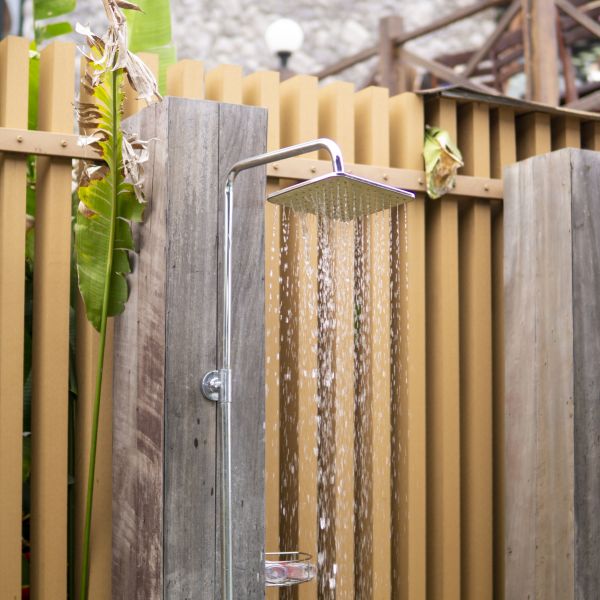 Cost of Outdoor Shower Plumbing in Danbury