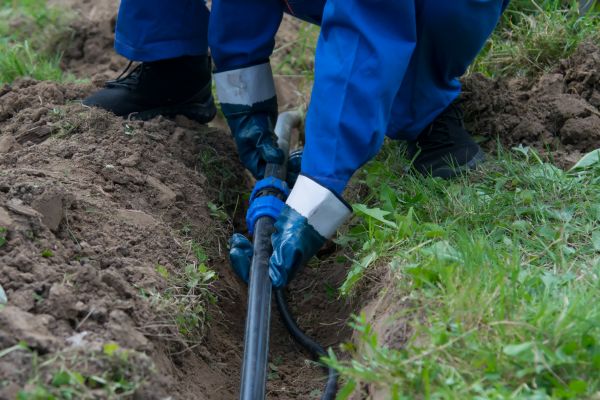 Water Line Installation in Danbury