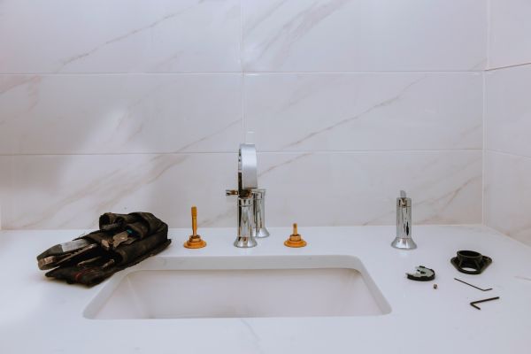 Porcelain Sink Installation in Danbury